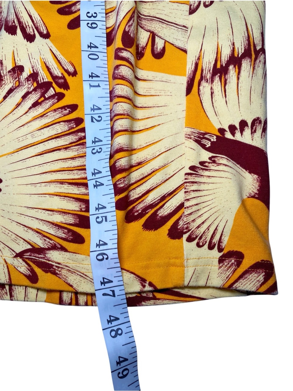 Adidas x FARM Rio Yellow Tropical Bird Toucan Racerback Midi Dress Size XL - Picture 14 of 15